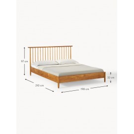 Łóżko drewniane Windsor 180x200cm