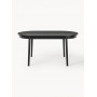 Stół do jadalni Calary rozkładany czarny 180-230x92 cm