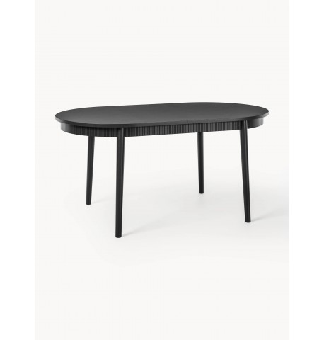 Stół do jadalni Calary rozkładany czarny 180-230x92 cm