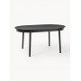 Stół do jadalni Calary rozkładany czarny 180-230x92 cm