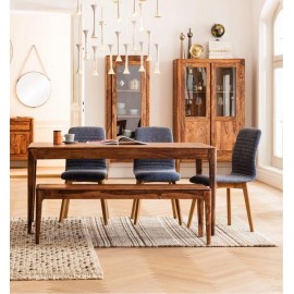 Stół do jadalni Brooklyn drewno palisander 200x100x77cm