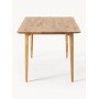 Stół Archie drewno dębowe 90x160cm