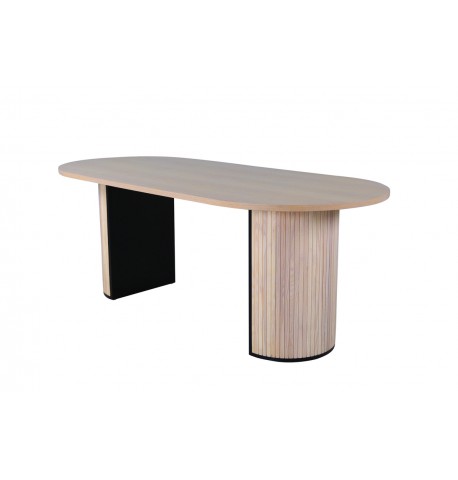 Stół owalny Bianca 200x90x75 cm