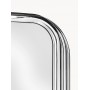 Lustro stojące metal chromowany 185x91 cm Lina