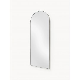 Lustro ścienne Francis  złote zaokrąglona góra 170x65cm