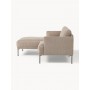 Sofa narożna Fluente lewostronna taupe 198x152 cme