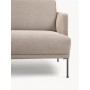 Sofa narożna Fluente lewostronna taupe 198x152 cme