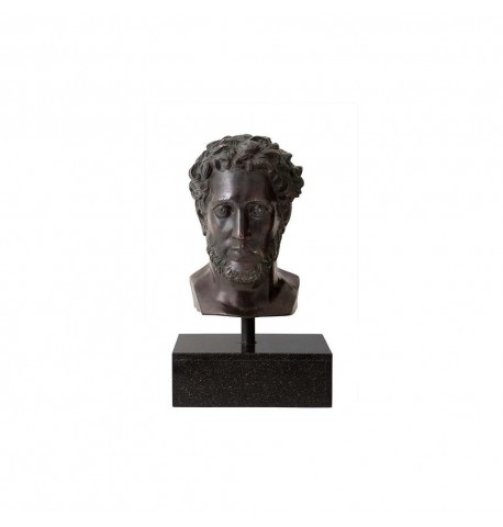 Dekoracja popiersie metal kamień brąz Eichholtz Alexandrie