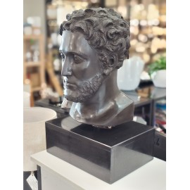 Dekoracja popiersie metal kamień brąz Eichholtz Alexandrie