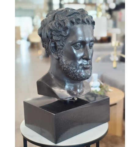 Dekoracja popiersie metal kamień brąz Eichholtz Alexandrie