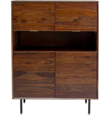 Witryna barek drewno sheesham 100x140 cm Kare Ravello