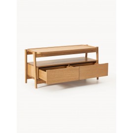 Komoda drewno dębowe 120x45x55 cm West Libby