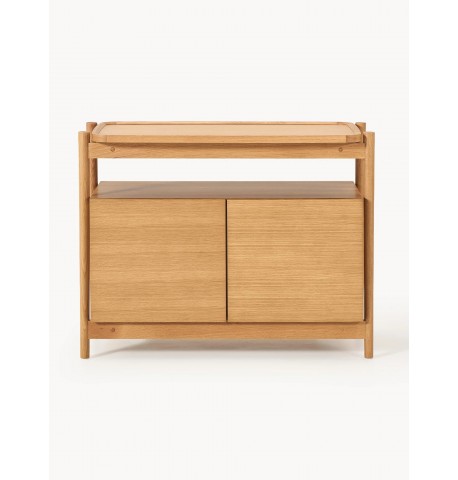 Komoda drewno dębowe 100x45x75 cm West Libby