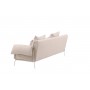 Sofa 3-os Venture Desing Ockero poduszki z pierzem stalowa podstawa 220x90x80 cm