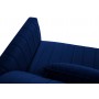 Sofa Micadoni Annite 2 os aksamitna 160x85x74 cm