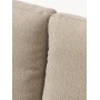 Sofa narożna Cucita beżowa lewostronna 262x163 cm