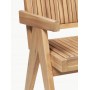 Krzesło Sissi zestaw 4 szt drewno akacjowe