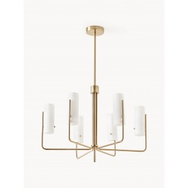 Lampa wisząca  Vivian  szklane białe klosze