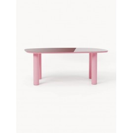 Stół do jadalni ze szklanym blatem 200x110cm Beni