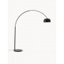 Lampa podłogowa łukowa czarna E27 Bowie
