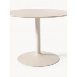 Stół okrągły Menorca beżowy 100x75cm