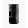 Stolik pomocniczy czarny 59x32cm Kartell Componibili