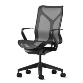 Fotel biurowy ciemny szary Herman Miller Cosm