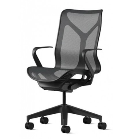 Fotel biurowy ciemny szary Herman Miller Cosm