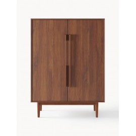 Komoda ciemne drewno mangowe Paul