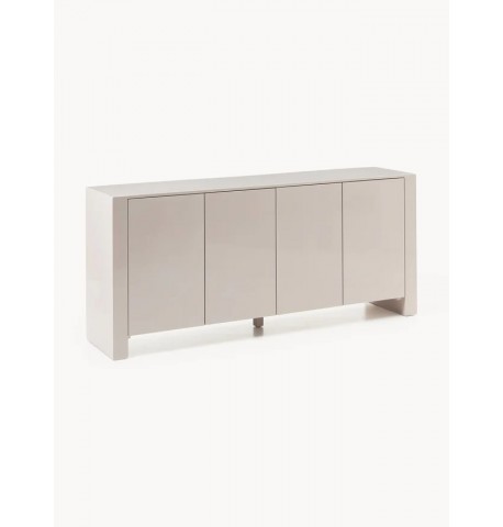 Komoda MDF jasny beż lakierowany Liv