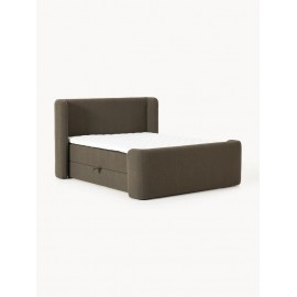 Łóżko tapicerowane kontynentalne Perla