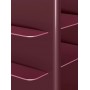 Regał Rami bordowy 176x100x32cm