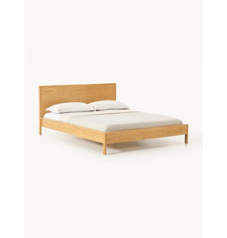 Łóżko drewniane z zagłówkiem 180x200cm Tammy