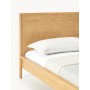 Łóżko drewniane z zagłówkiem 180x200cm Tammy