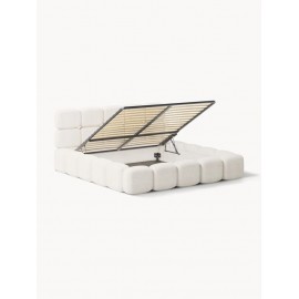 Łóżko tapicerowane z pojemnikiem 180x200cm Tayla