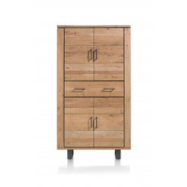 Komoda  wysoka z drewna Kikar Quebec