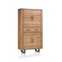 Komoda  wysoka z drewna Kikar Quebec