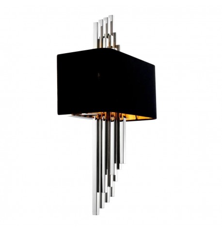 Lampa kinkiet EICHHOLTZ srebrny nikiel Caruso