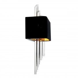 Lampa kinkiet EICHHOLTZ srebrny nikiel Caruso