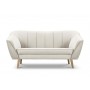 Sofa beżowa aksamitna Milo Casa Marcello