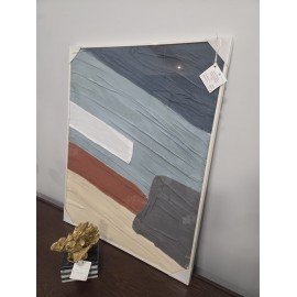 Obraz ręcznie malowany 80x100 na płótnie Fabrics