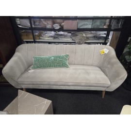 Sofa beżowa aksamitna Milo Casa Marcello