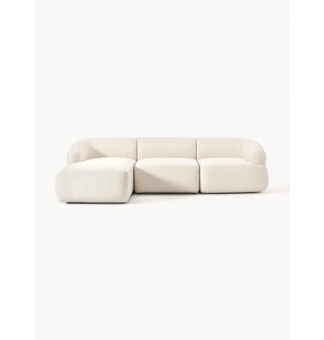Sofa narożna lewostronna modułowa 277x185cm Sofia