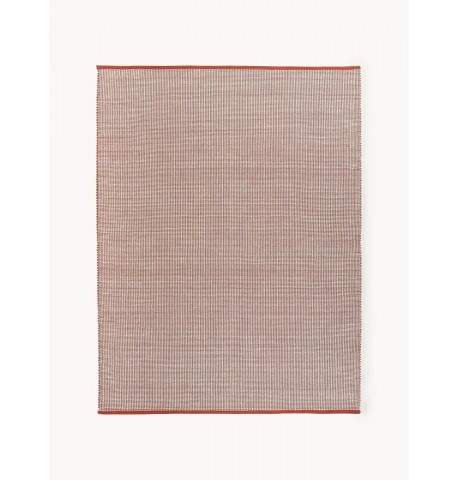 Dywan z wełny kremowobiały/terakota 300x400cm Amaro