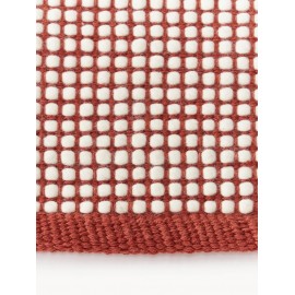 Dywan z wełny kremowobiały/terakota 300x400cm Amaro
