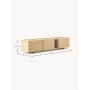 Komoda RTV Larsen 200x40x42cm