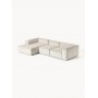 Sofa narożna Lennon 4os modułowa 327x180cm sztruks jasnobeżowy