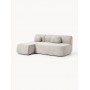 Sofa narożna Pao Teddy-Bouclé 2osob taupe