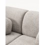 Sofa narożna Pao Teddy-Bouclé 2osob taupe
