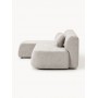 Sofa narożna Pao Teddy-Bouclé 2osob taupe